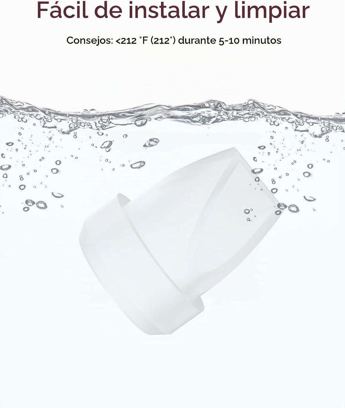 Momcozy Accesorios de repuesto para extractor de leche M6, válvulas...