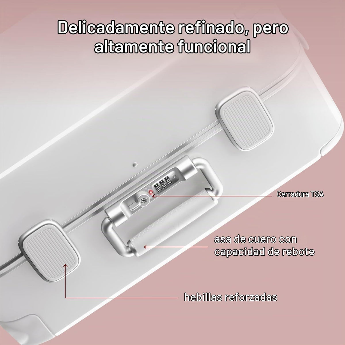 LEVEL8 Equipaje de mano aprobado por aerolíneas con marco de alumin...