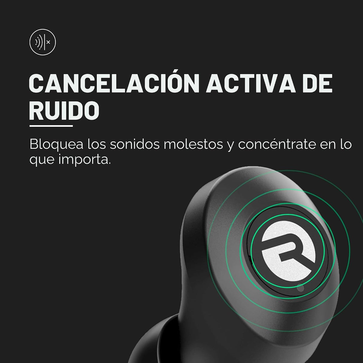 Raycon Everyday Earbuds Classic - Auriculares inalámbricos Bluetoot...