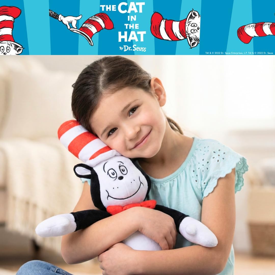 Dr Seuss Cat in The Hat - Ropa de cama para niños, muy suave, almoh...