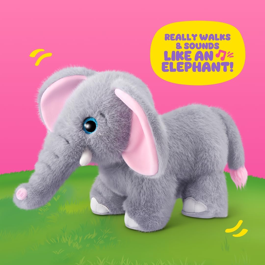 Pets Alive Mamá Elefante y Bebé Sorpresa de ZURU | Bebés sorpresa p...