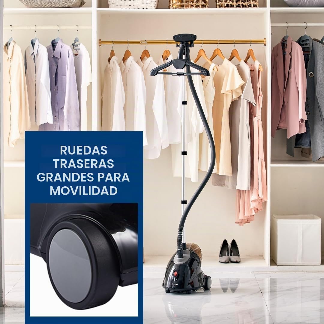 SALAV Vaporizador de ropa de tamaño completo para ropa con segurida...