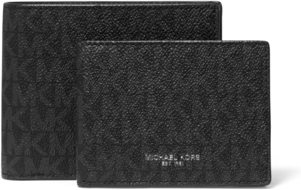 Michael Kors Cartera para caballero Greyson Billfold con pasaporte,...