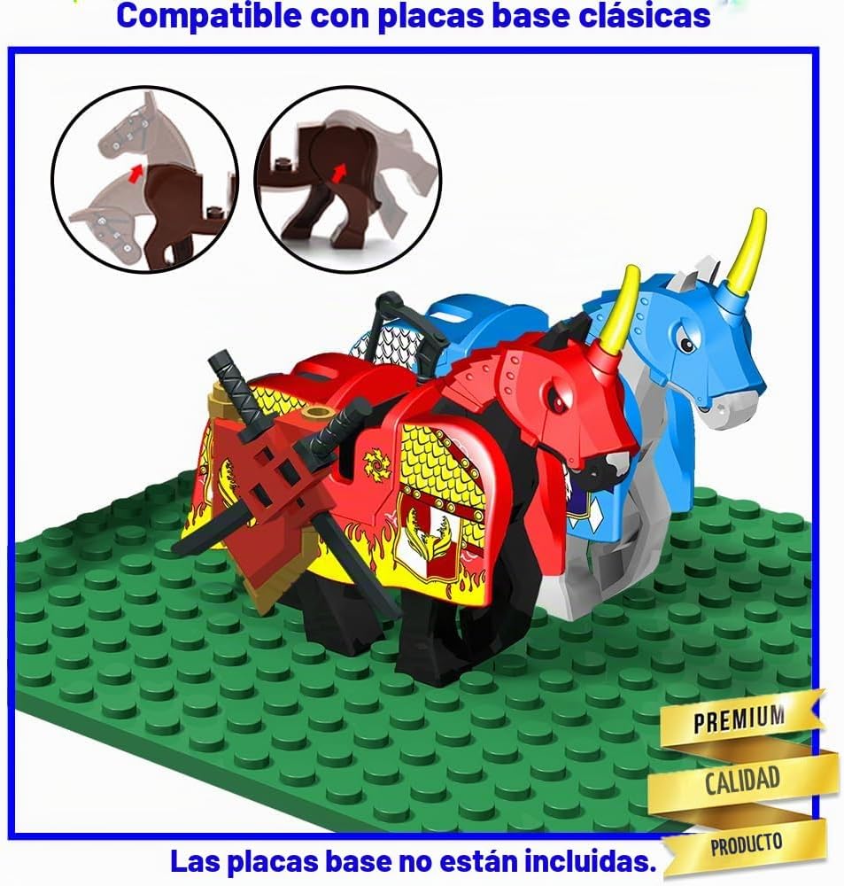 Nicolababe Paquete de Armas para Accesorios de Minifiguras Kit de A...