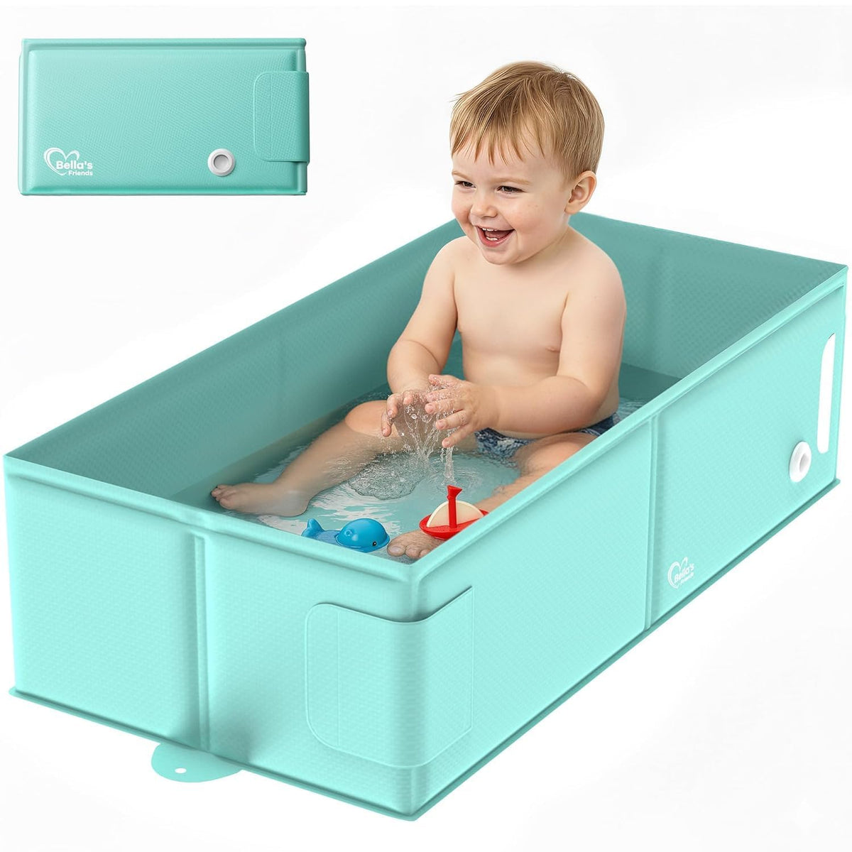 Bañera de bebé para niños de 6 meses a 3 años, regalos de baby show...