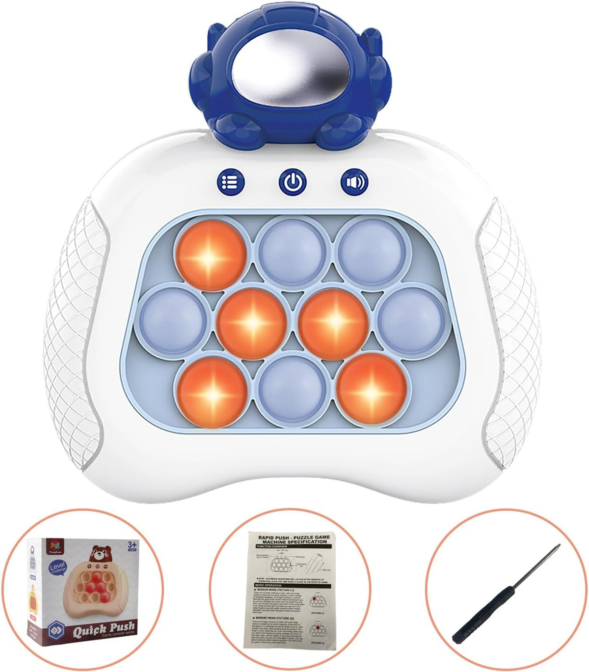 Intoypad ¡Pop The Target! Máquina de juego de mano para apretar y p...