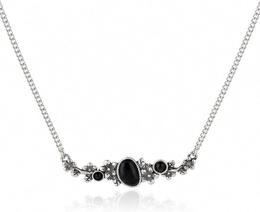 Collar turquesa con piedra floral Wrangler, joyería turquesa para m...