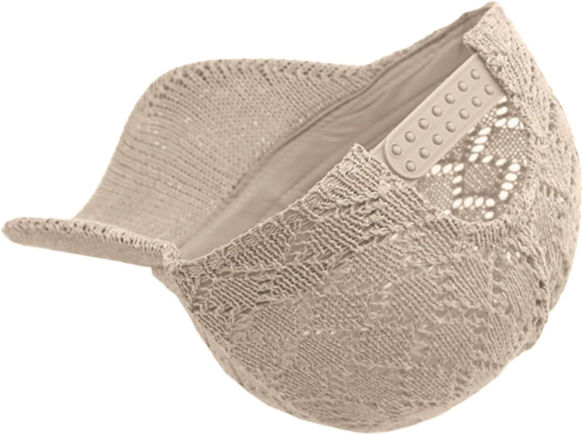 FASHIXD Gorra de béisbol de malla tejida de verano para mujer, somb...