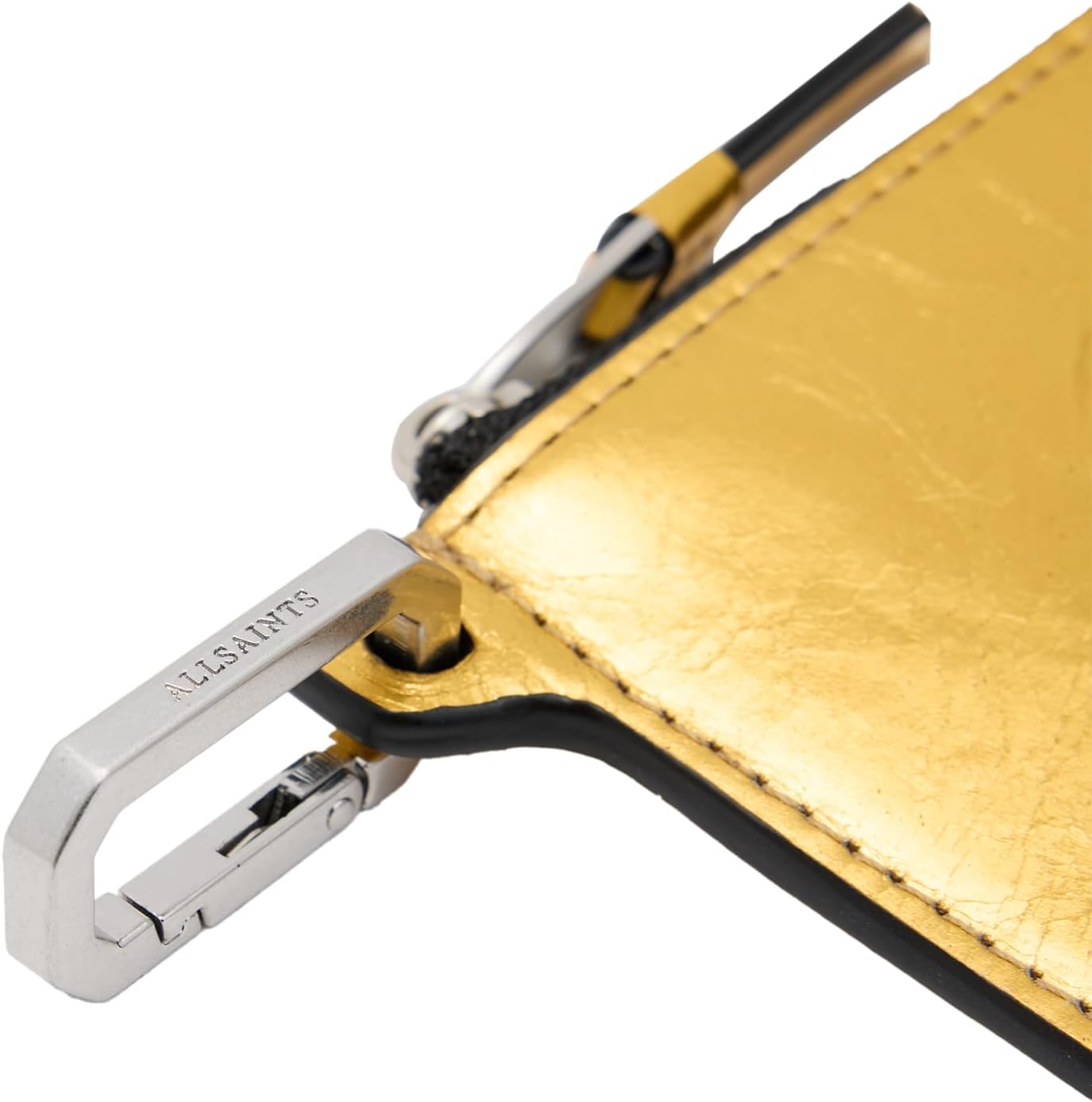 AllSaints, Dorado (Warm Gold), Pequeña, Cartera Remy