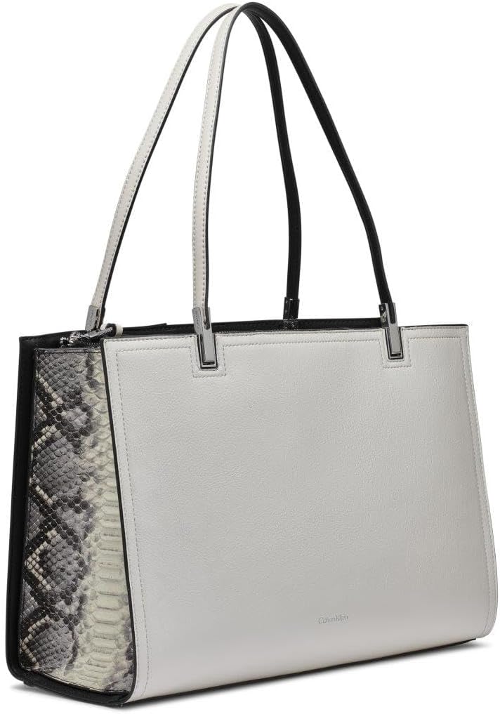 Calvin Klein Verne - Bolso tote con triple compartimento para mujer