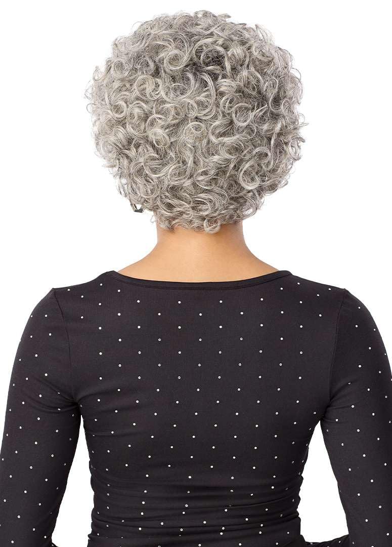 Outre Fab &amp; Fly Peluca Full Cap Glamour Gris - Cabello humano -...