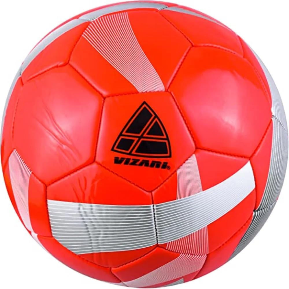 Balón de fútbol Vizari con flores