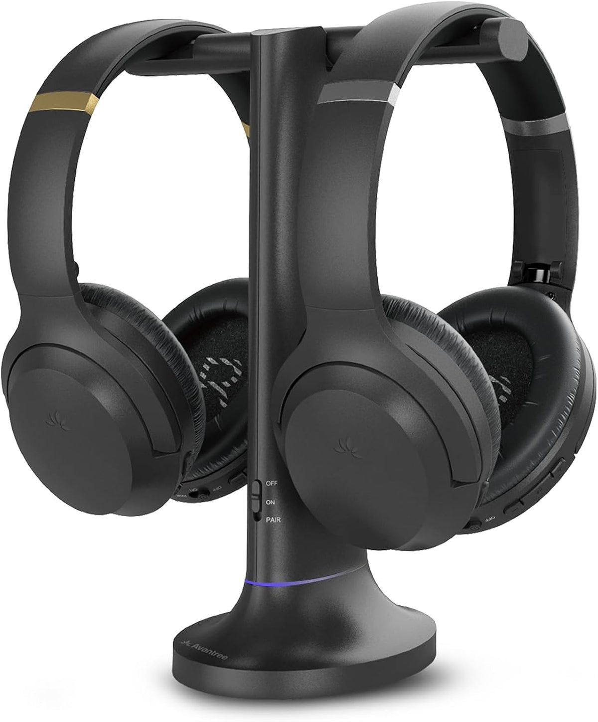 Avantree Duet - Auriculares inalámbricos duales para ver televisión...