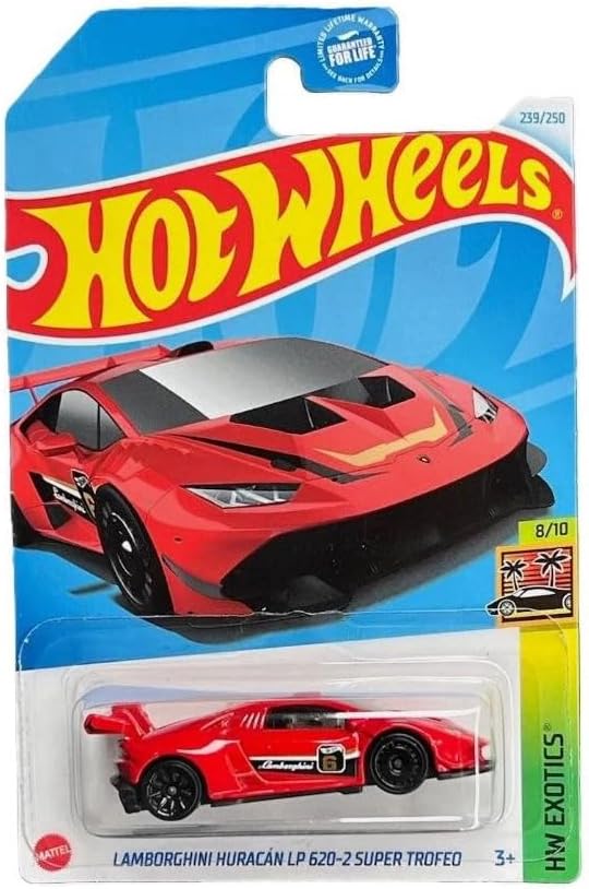 Hot Wheels Super Car Exotics Madness - Paquete aleatorio de 5 autos...