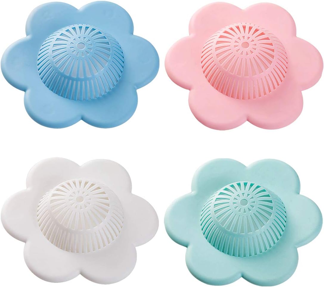 UMBWORLD Tapón de silicona para desagüe de ducha con ventosas para...