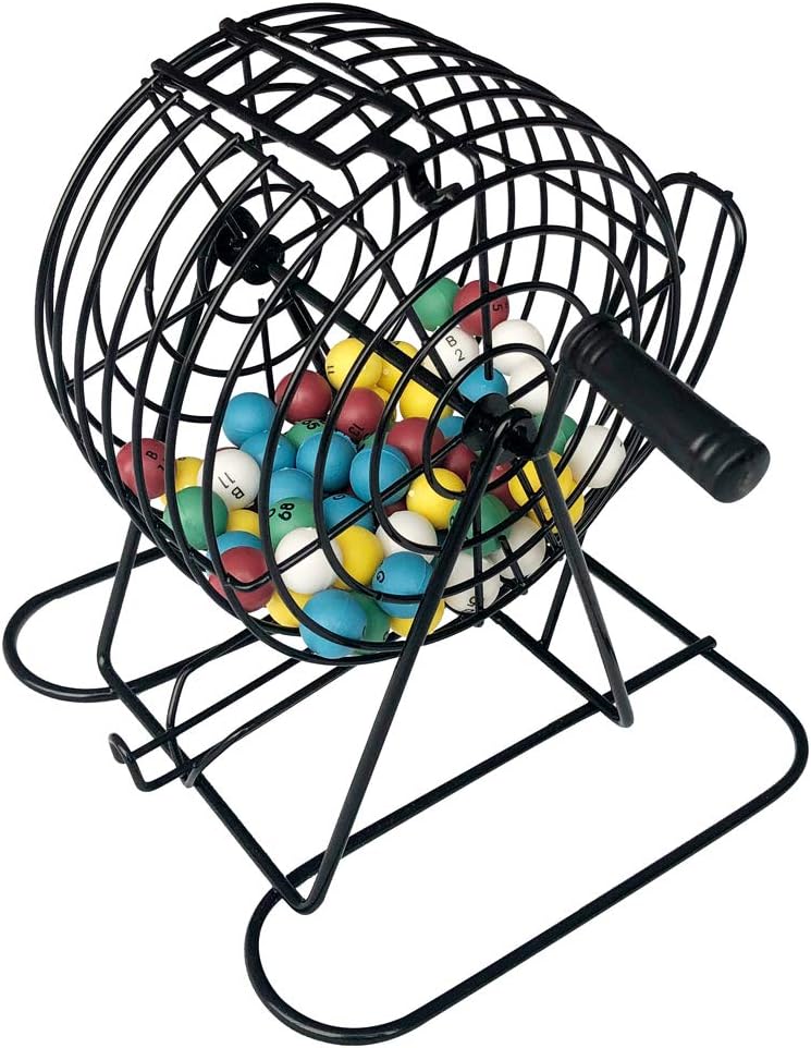 Juego de bingo de lujo Yuanhe - Jaula de metal con tablero de llama...