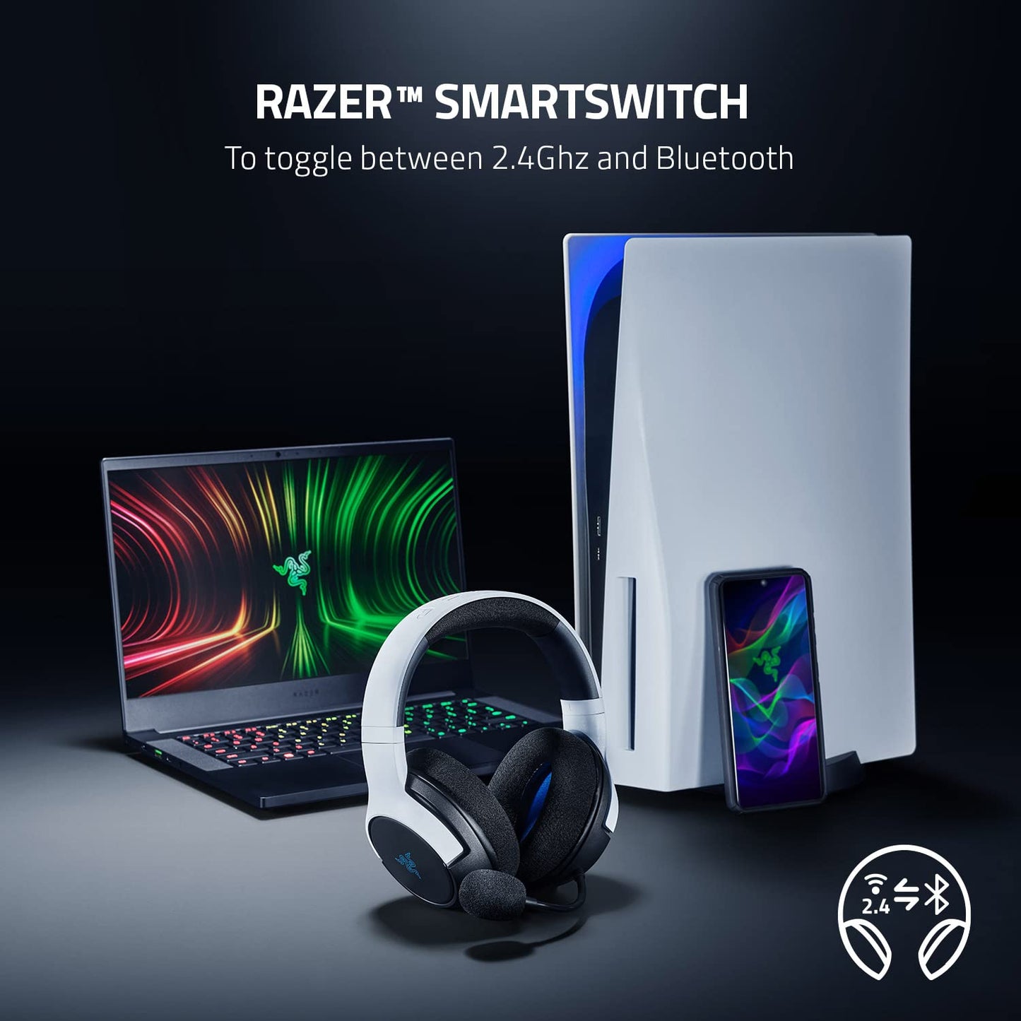 Razer Legendary Duo Bundle para PlayStation 5: auriculares inalámbr...