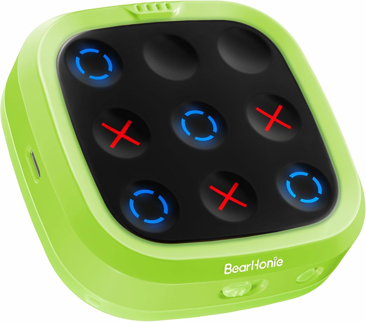 BearHonie Juego de Tic Tac Toe, juegos de viaje para niños con modo...