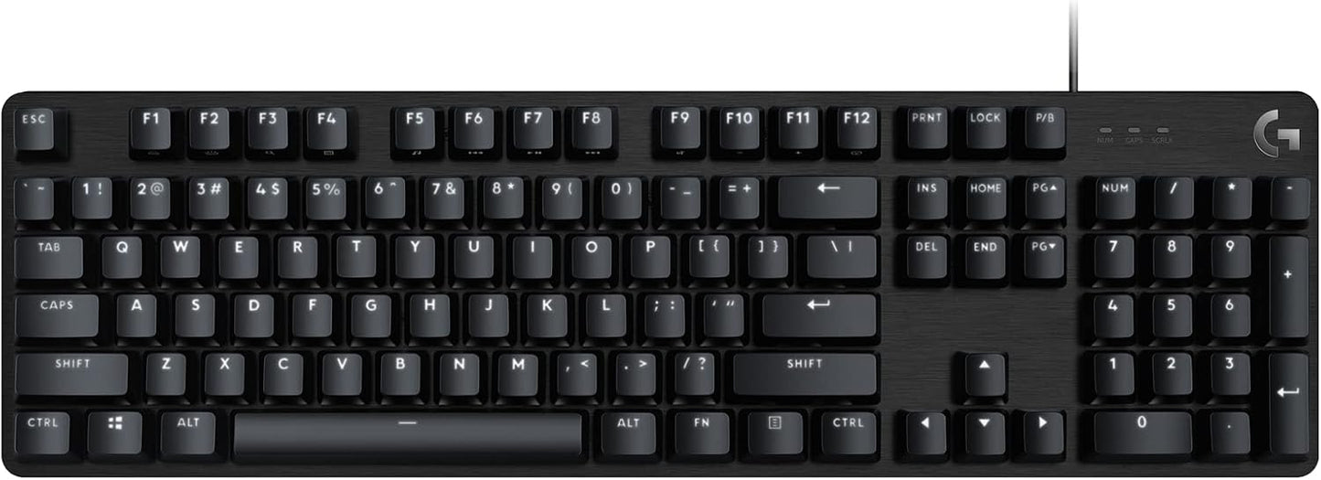Logitech G413 SE Teclado mecánico para juegos de tamaño completo, c...