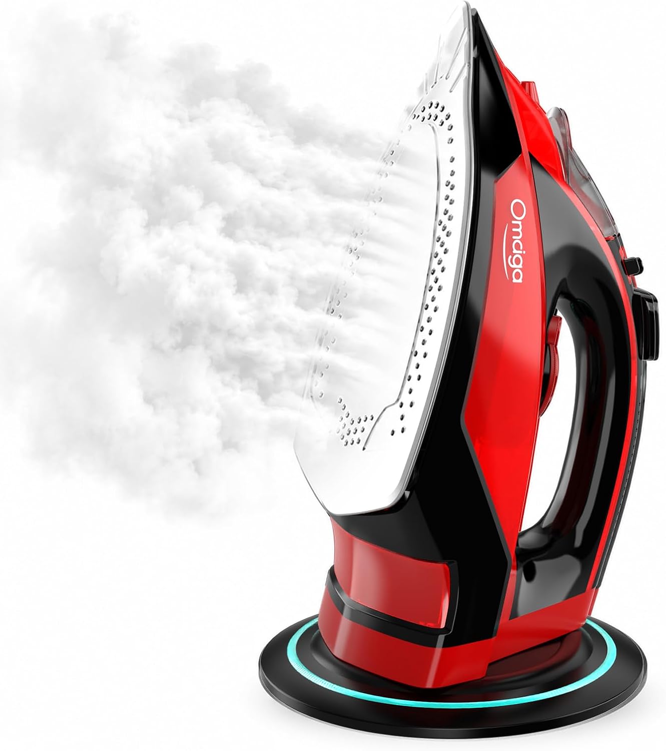 OMAIGA - Plancha de vapor de 1500 W, plancha de vapor profesional p...