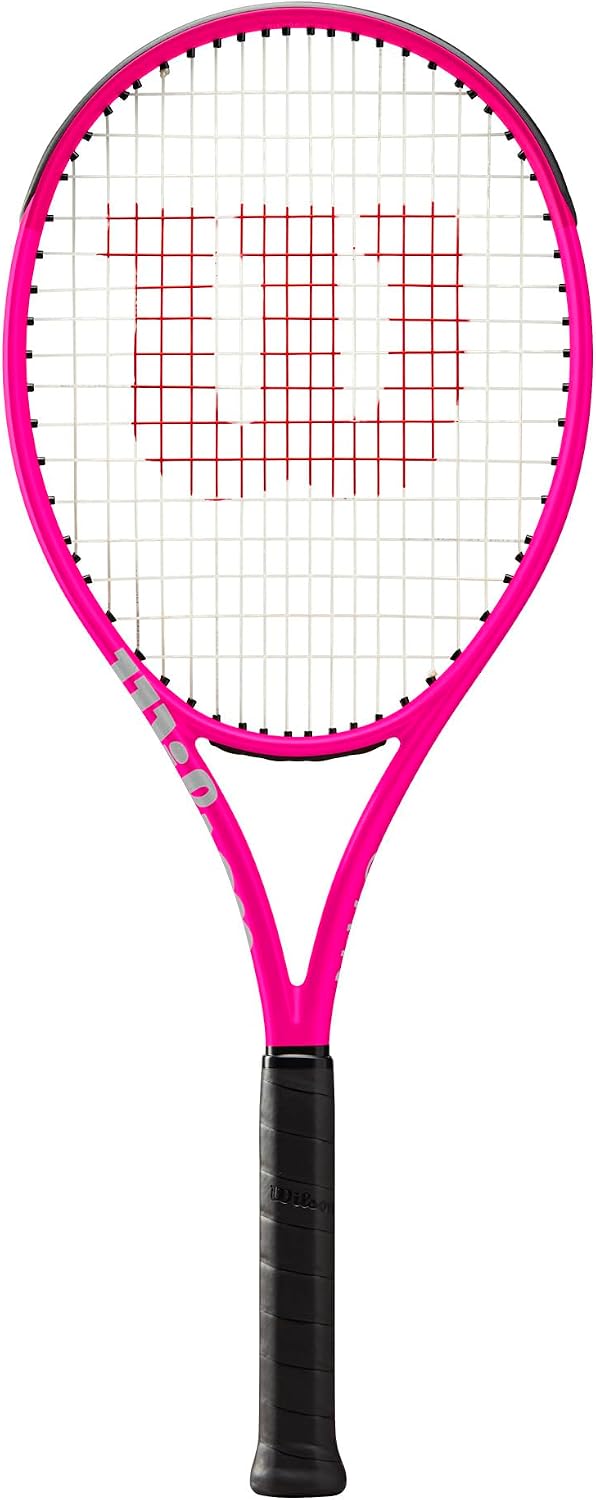 Wilson Burn V6 105 S - Raquetas de tenis color rosa