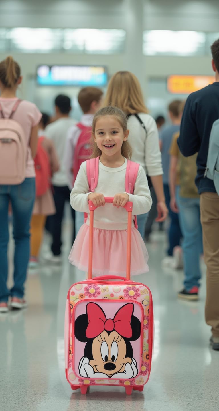 Fast Forward Equipaje para Niños de 16" Lado Suave con Ruedas M...
