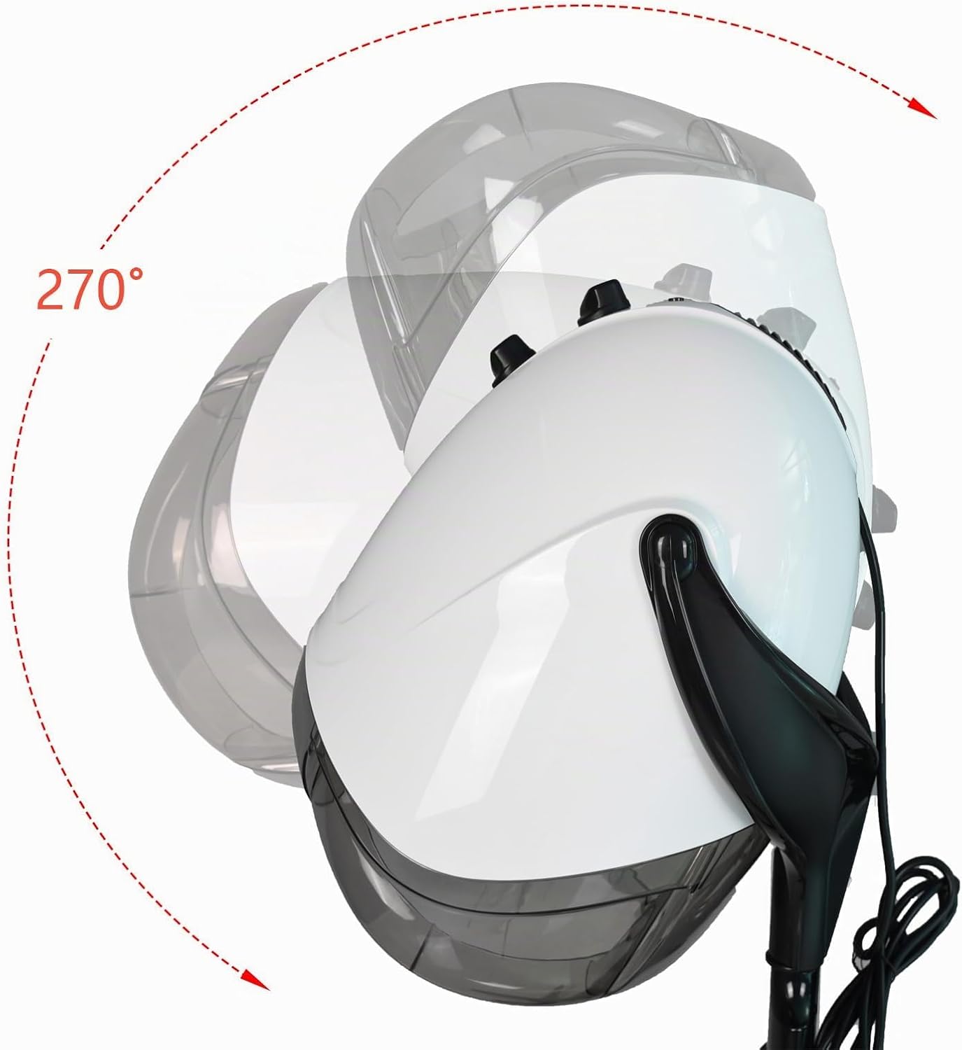 OIYALI Secador de pelo profesional con capucha de 1000 W, secador d...