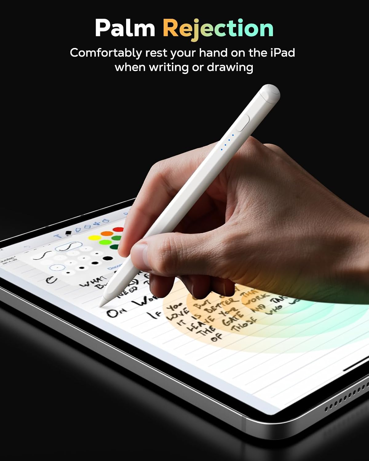 MoKo Pencil para iPad (A16) 11.ª 10.ª generación, lápiz óptico para...