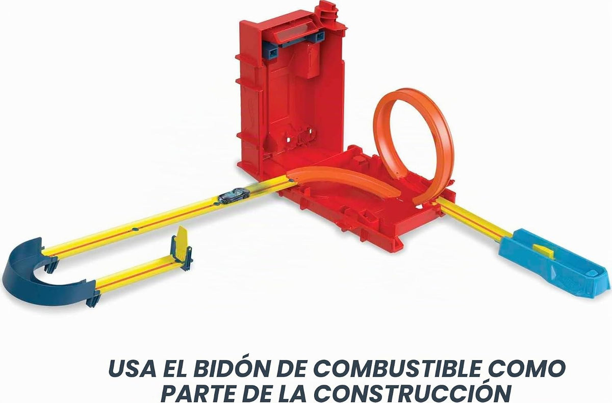 Conjunto de Juego Hot Wheels Track Builder de Juego Ilimitado Caja...