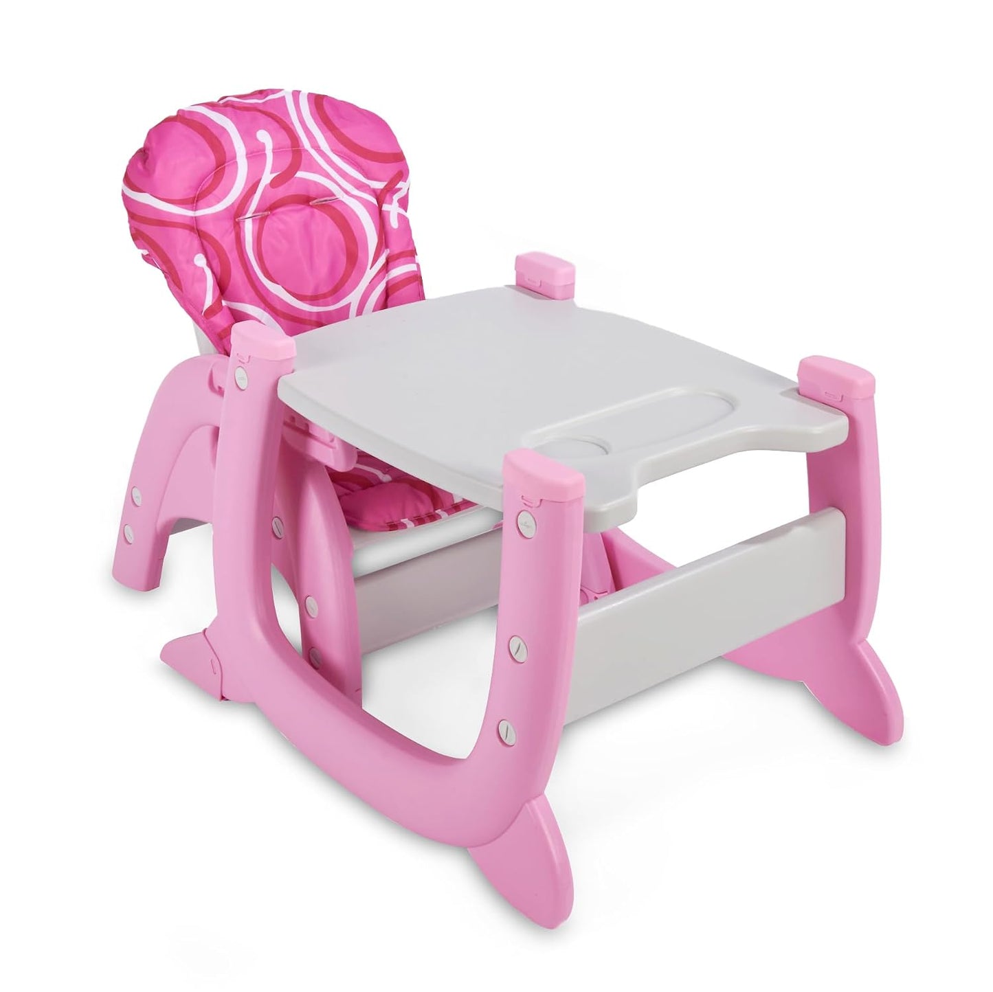 Badger Basket Envee II Silla alta convertible para bebé, asiento de...
