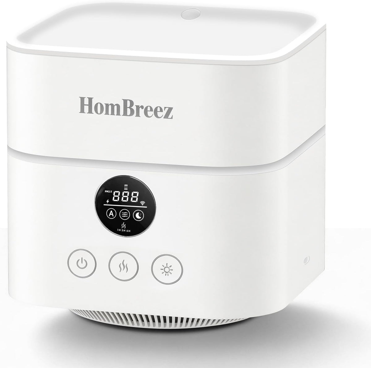HomBreez Humidificador y purificador de aire en uno, filtro H13 Tru...