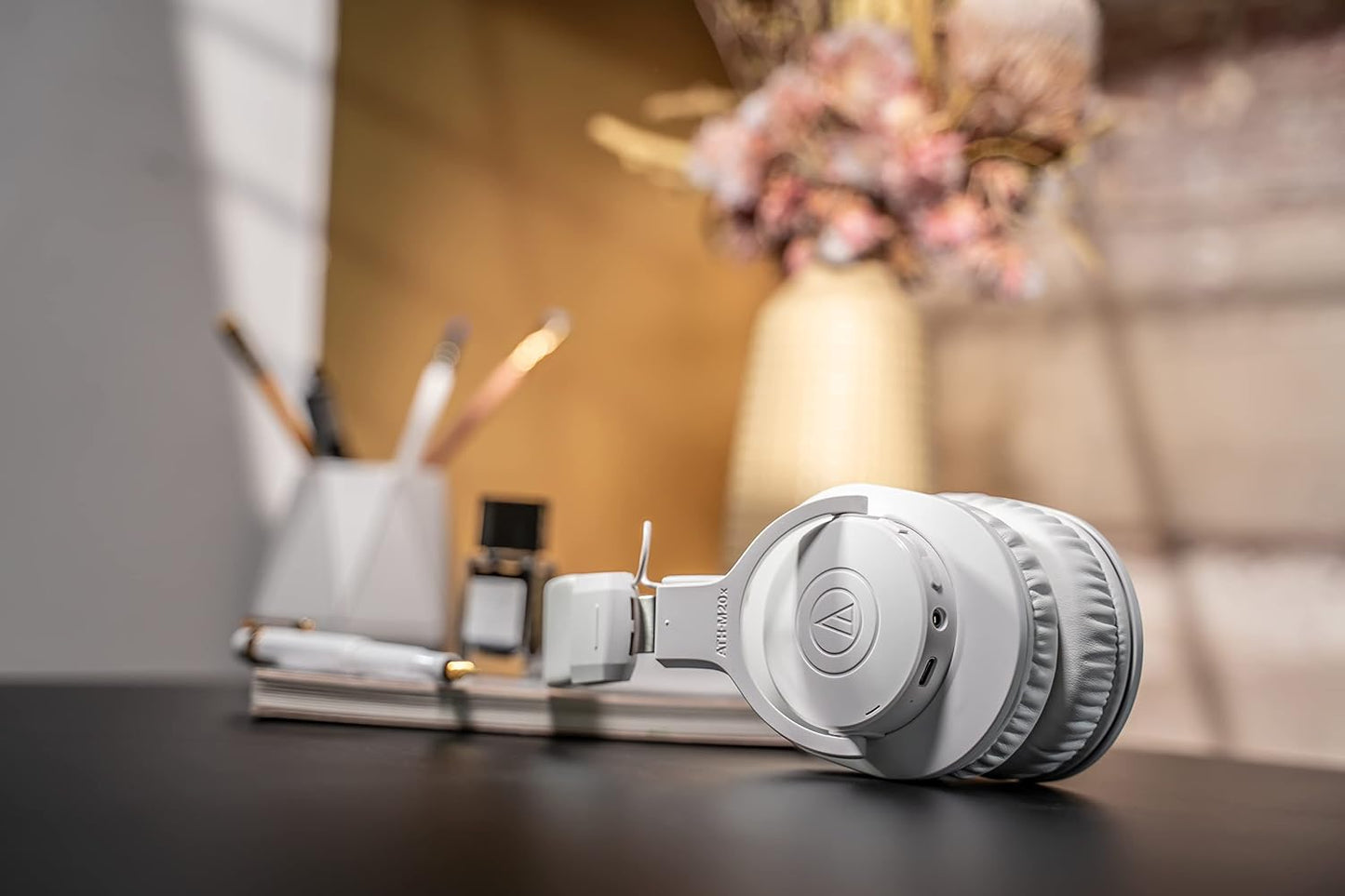 Audio-Technica ATH-M20xBTWH - Auriculares inalámbricos de diadema c...