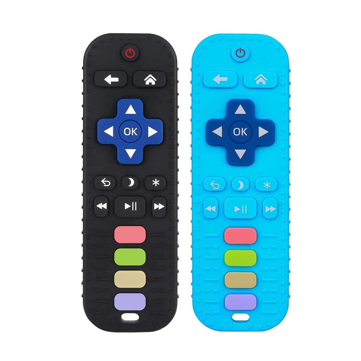Chuya Mordedor de bebé para bebés 3 6 12 18 24 meses TV Control rem...