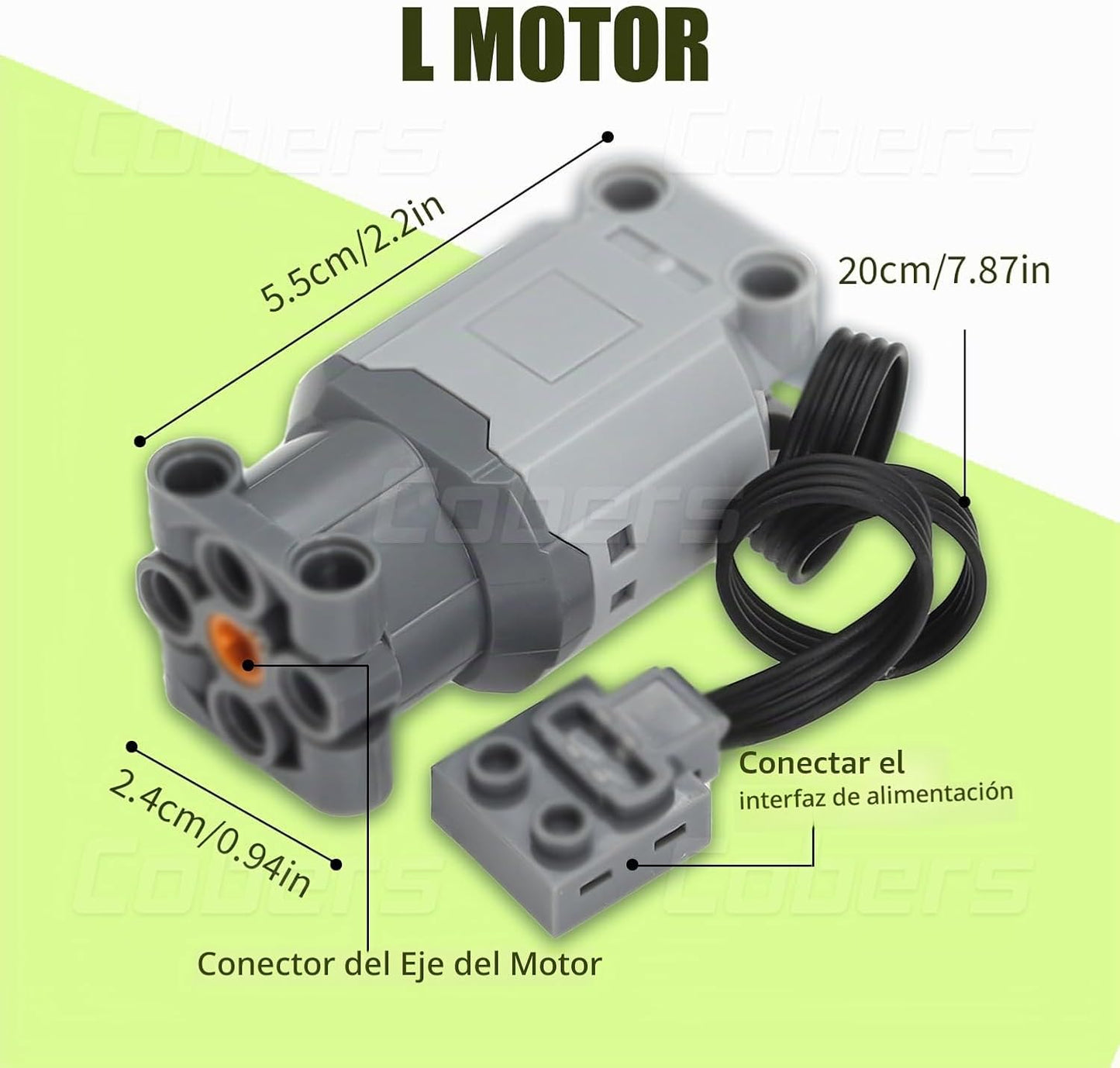 Cobers Kit de motor de función de potencia de 32 piezas compatible...