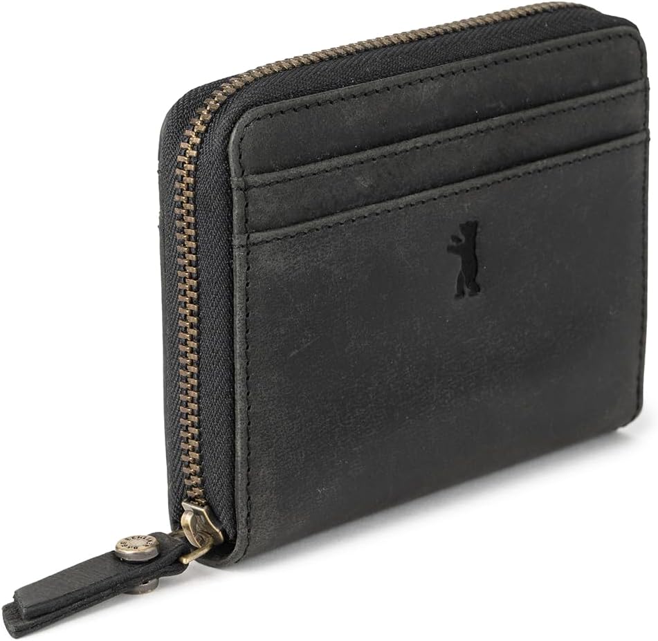 BERLINER BAGS Cartera Pequeña de Piel Verdadera Mujer Elsa, Caja Re...