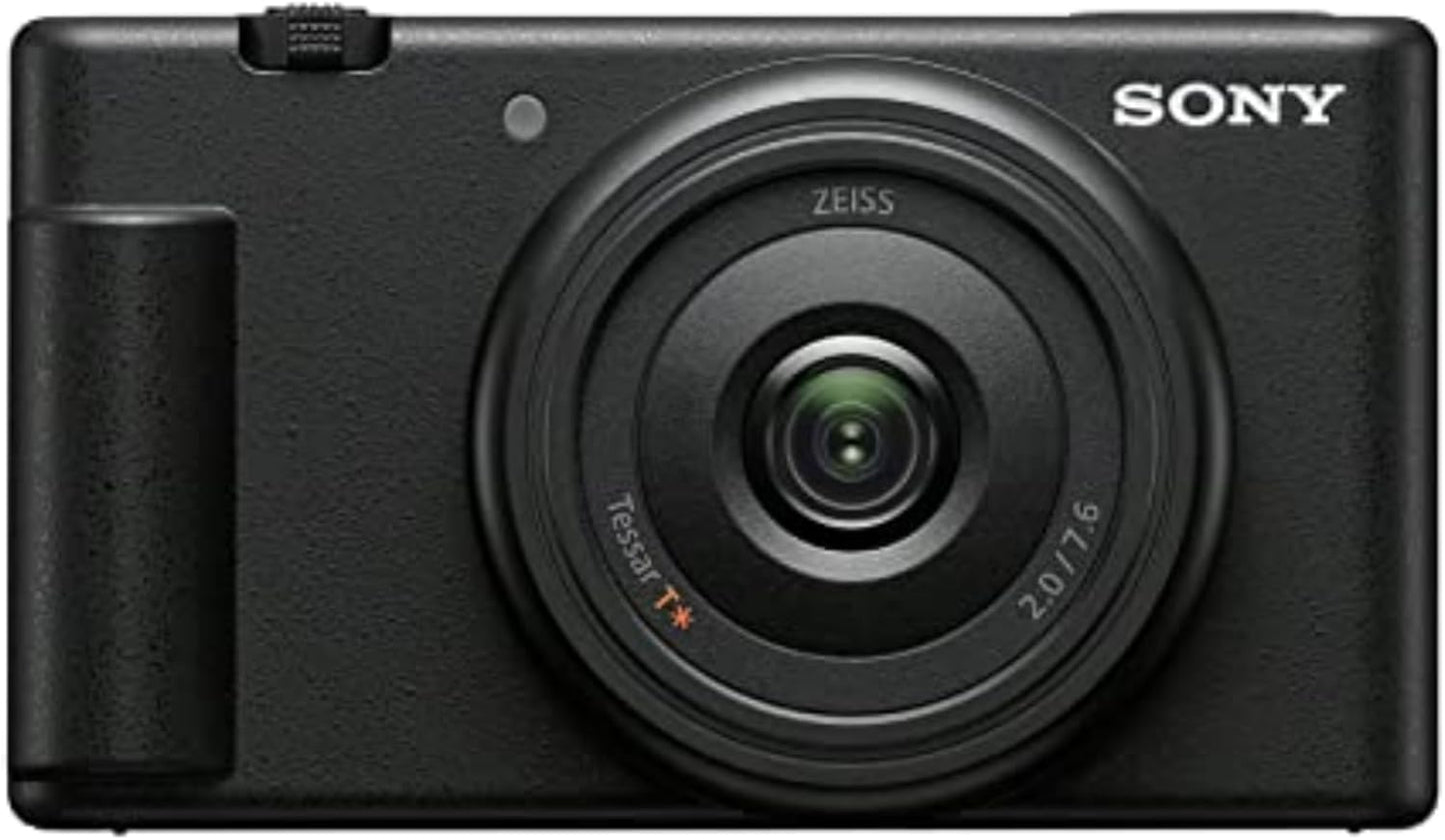 Sony ZV-1F Cámara de Vlog para Creadores de Contenido y Vloggers Negro