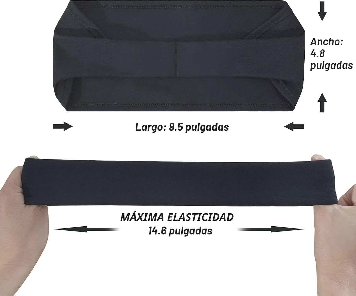 Acozycoo Diadema deportiva para hombre, 5 unidades, para correr, ci...