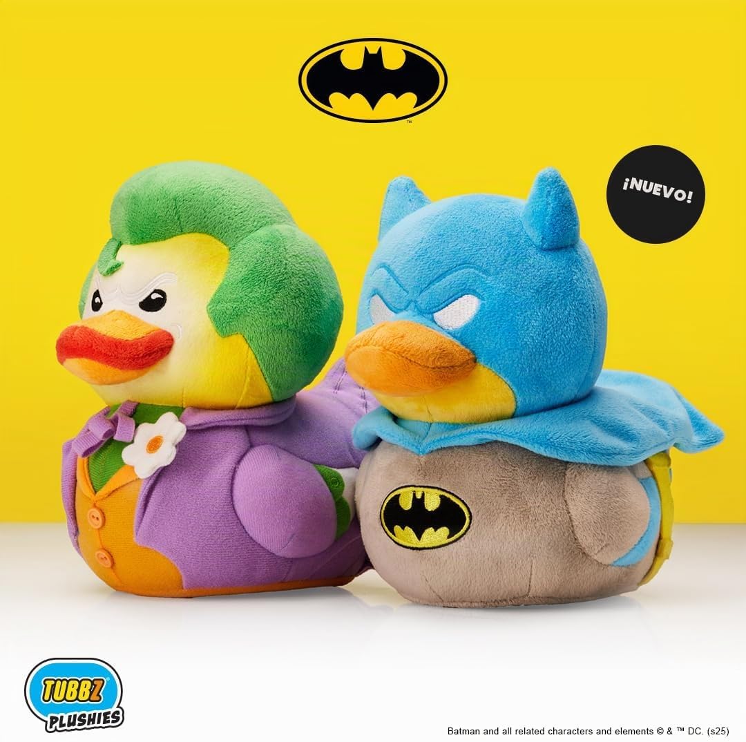 TUBBZ Peluche: DC Comics - El Joker Disfrazado de Pato de Goma Suav...