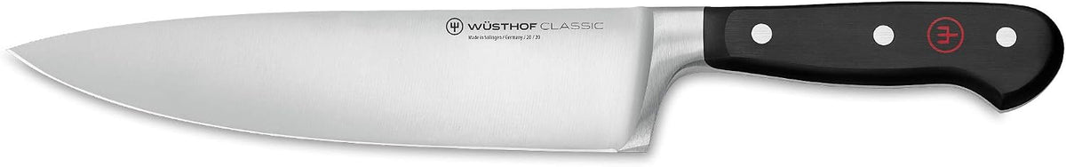 WÜSTHOF Cuchillo de chef clásico de 8 pulgadas, negro