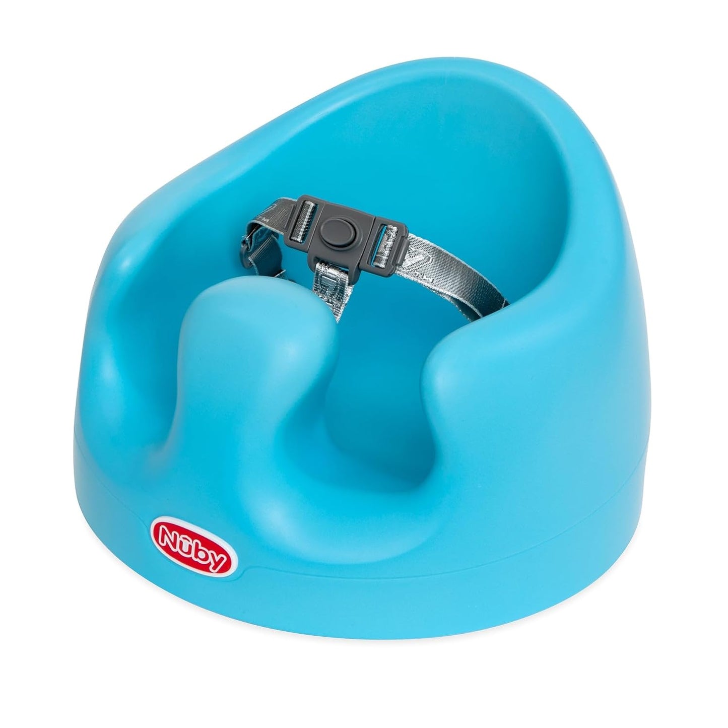 Nuby My Floor Seat - Silla de bebé portátil con cojín de espuma sua...