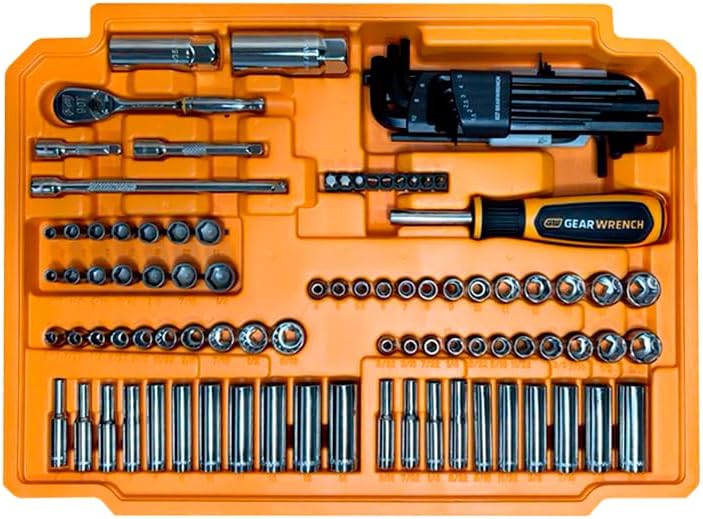 GEARWRENCH Juego de herramientas mecánicas BMC de 239 piezas 1\/4,...