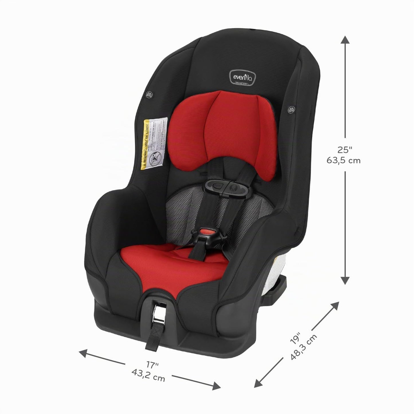 Evenflo Tribute LX - Asiento convertible para automóvil | Modos ori...