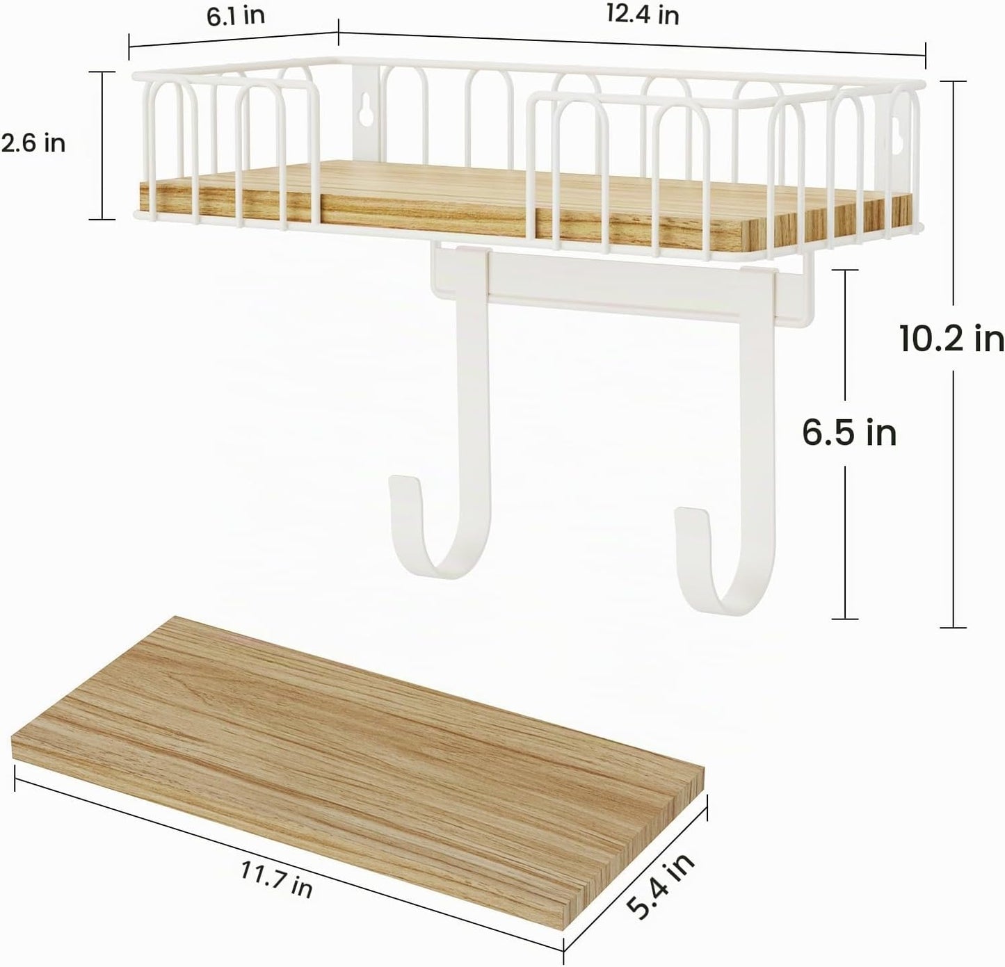 TJ.MOREE Soporte para tabla de planchar, soporte de pared de metal...