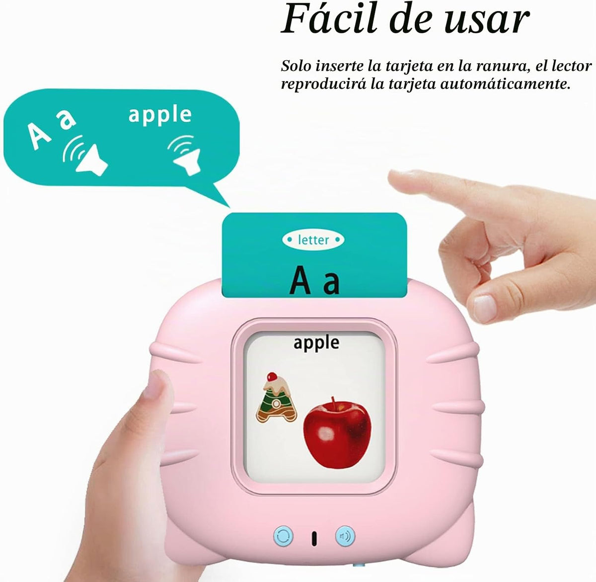 Startcan Tarjetas didácticas parlantes para niñas de 1, 2, 3, 4, 5,...