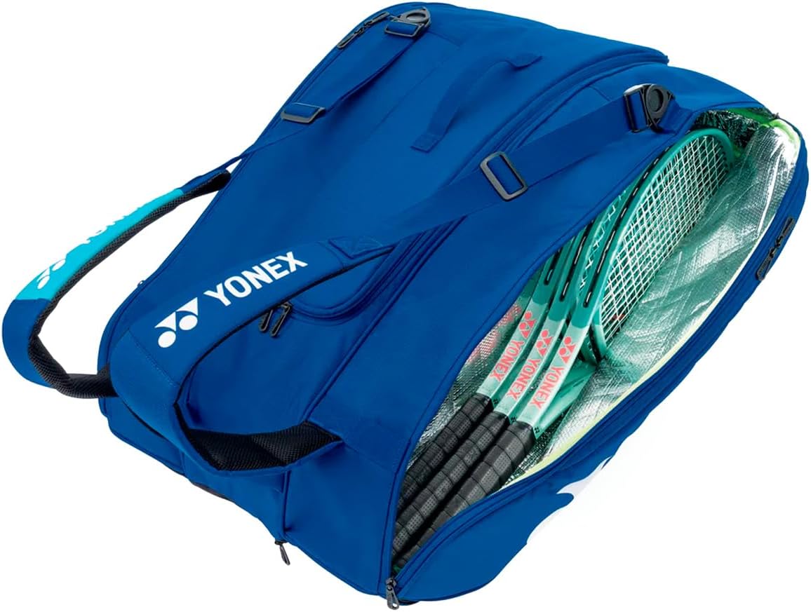 Bolsa de raqueta de tenis profesional Yonex Pro 12, Estuche de viaj...