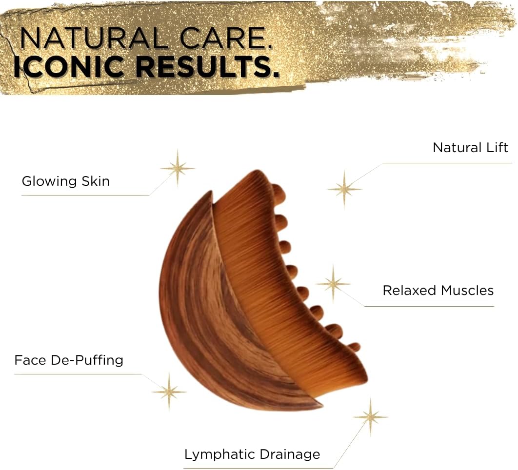 ICON Herramientas faciales Gua Sha de acero inoxidable – Herramient...