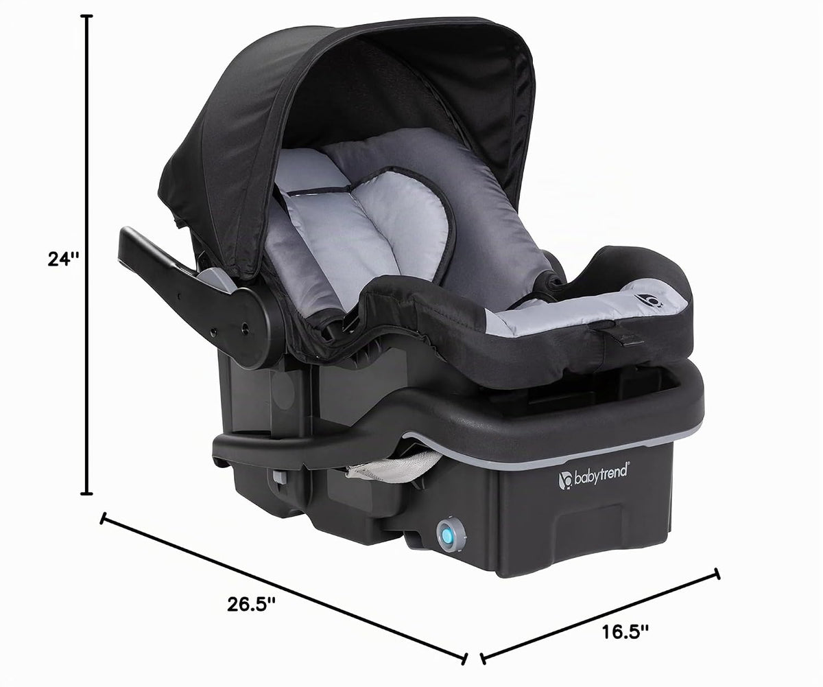 Baby Trend EZ-Lift Plus Asiento de auto para bebé, Negro Dash