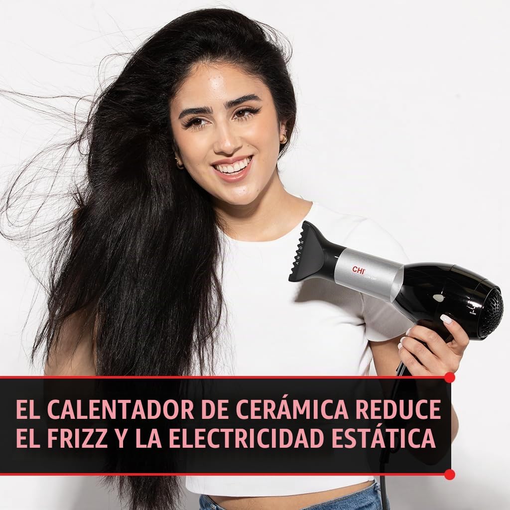 Secador de pelo CHI Pro, calentador de cerámica que reduce el | Ayu...