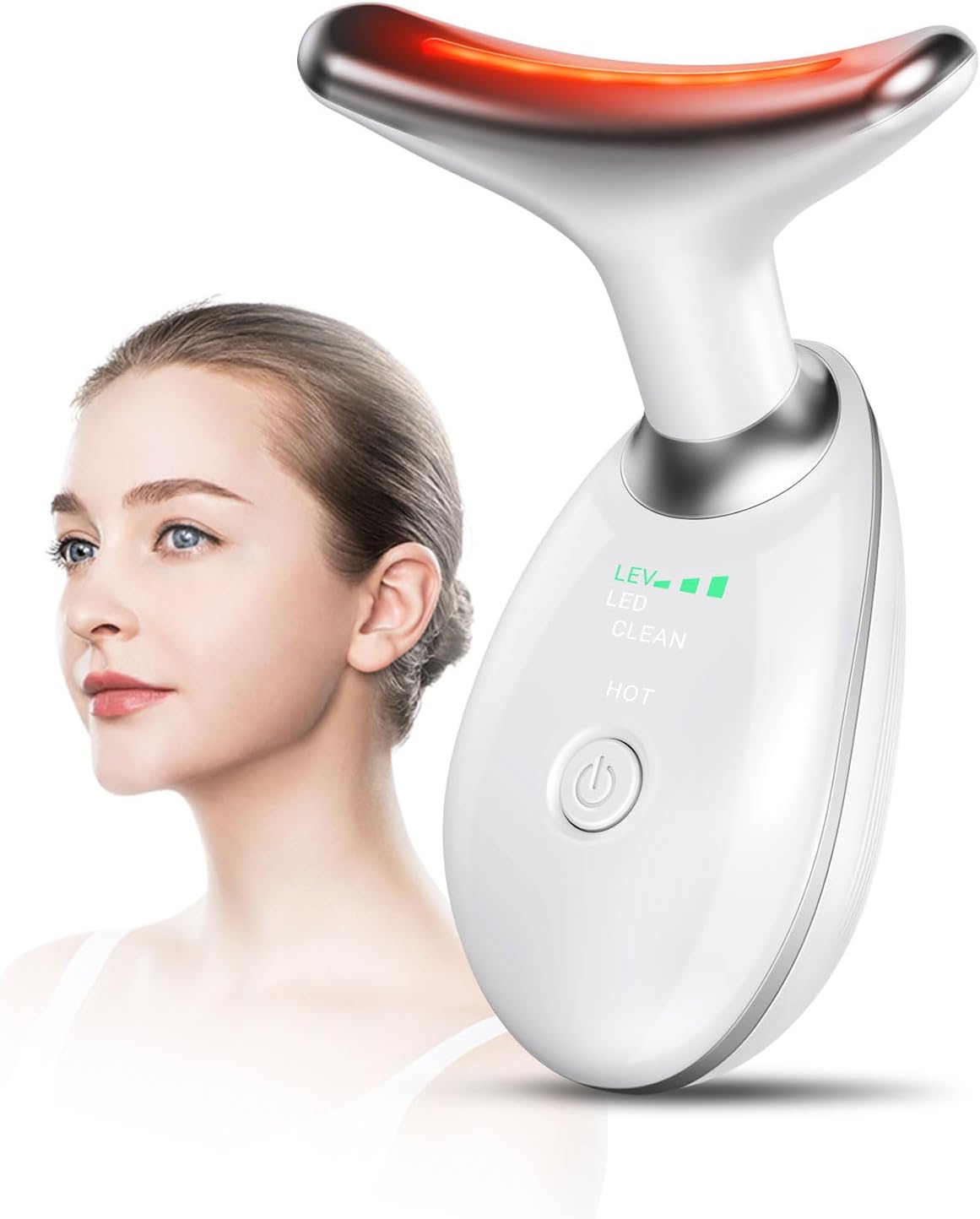 Oriflame Masajeador de cuello y cara, rodillo facial, herramienta p...