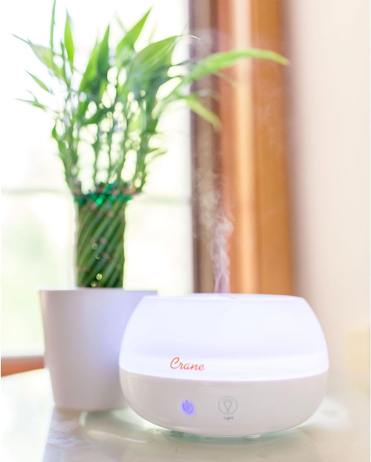Crane Humidificador ultrasónico portátil de viaje y difusor de arom...
